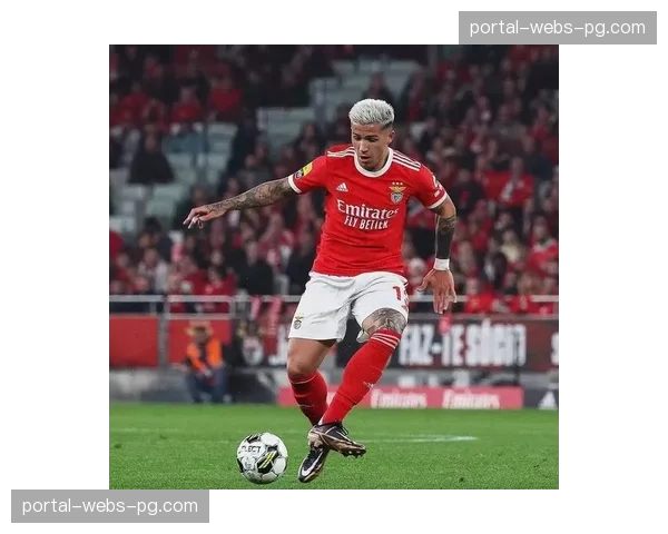 特写：看台上观战的恩佐·费尔南德斯密切关注本菲卡老东家战况